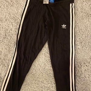 Adidas striped leggings (open for negotiation)